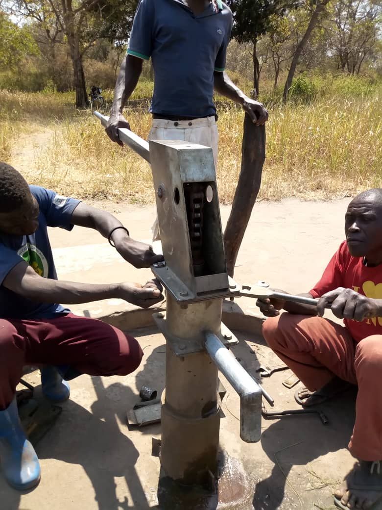 Borehole repair, Makpandu